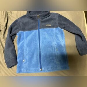 Columbia Two-Tone Blue Fleece Jacket